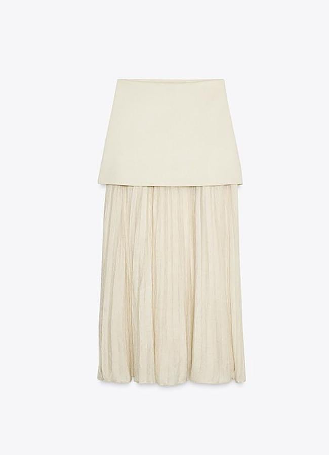 Imagen - Faldas tendencia primavera 2025 (ZARA)