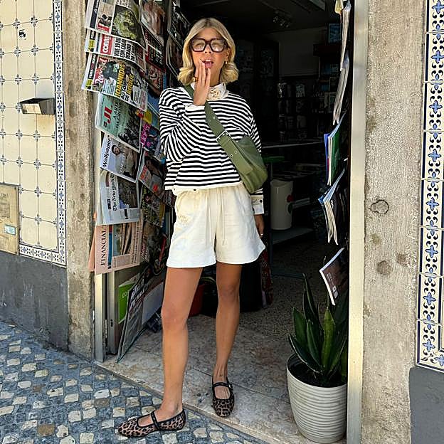 Las bailarinas de animal print seguirán siendo las favoritas de las expertas en moda esta primavera