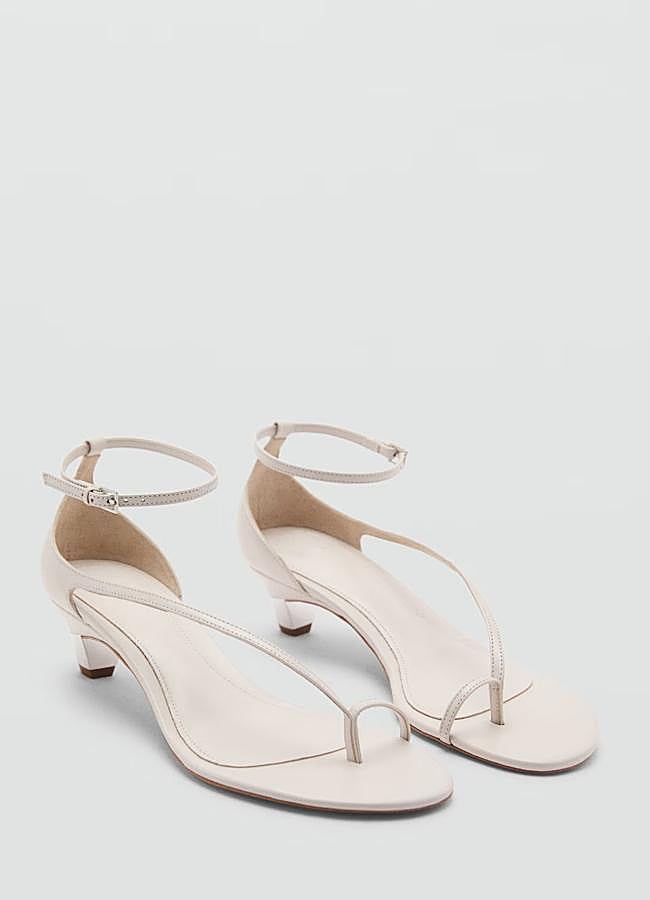 Imagen - Sandalia de piel con tiras de Mango.