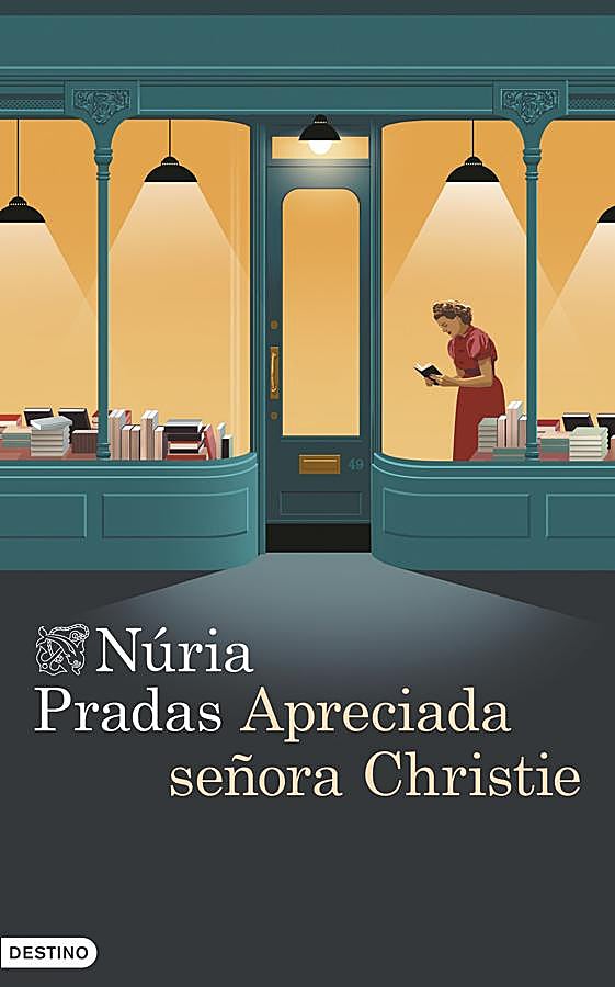 Imagen - Portada de Apreciada señora Christie, el cozy mystery de la barcelonesa Núria Pradas. / Destino.