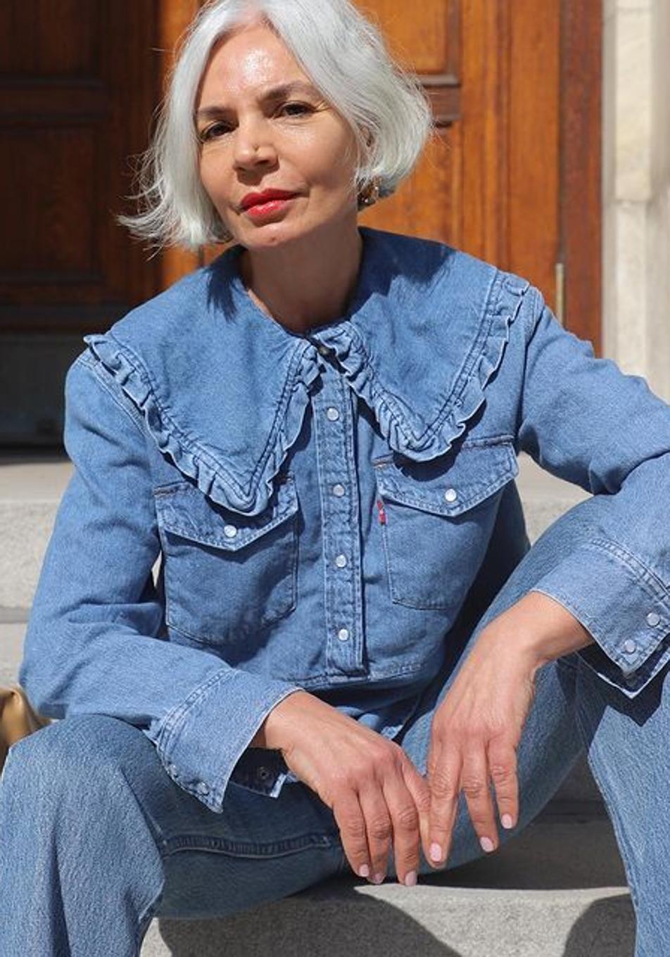 Estas camisas vaqueras arrasan entre las mejor vestidas +50