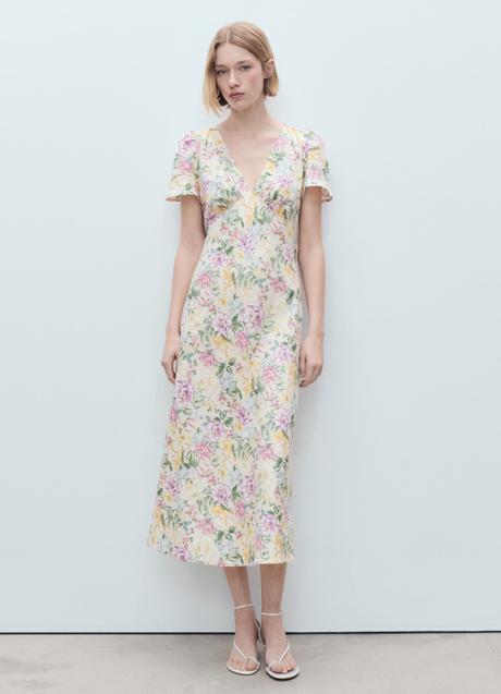 Imagen - Vestido con estampado de flores de Mango (39,99 euros)