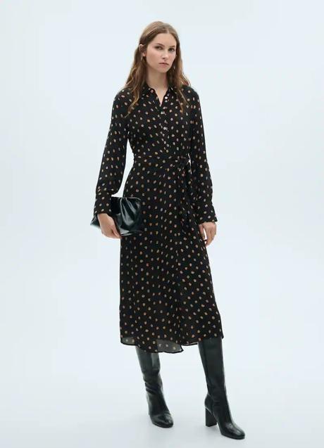 Imagen - Vestido estampado con lunares de Mango (39,95 euros)