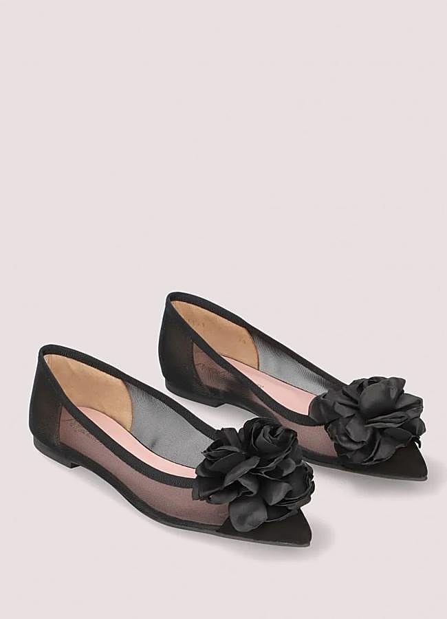 Imagen - Bailarinas negras con flor de Pretty Ballerinas, 229 euros.