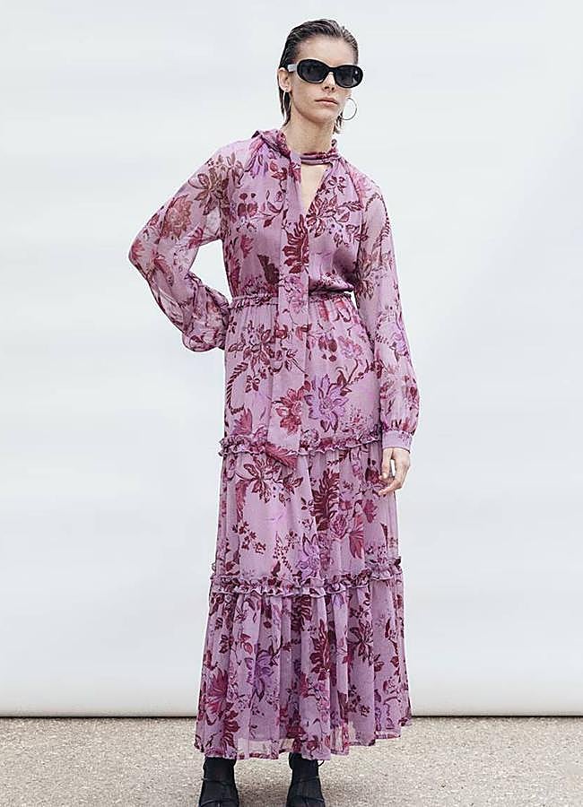 Imagen - Vestido largo estampado de Sfera (69,99€ en El Corte Inglés)