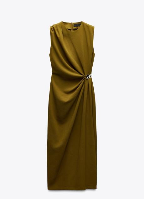 Imagen - Vestido midi de Zara (39,99 euros)