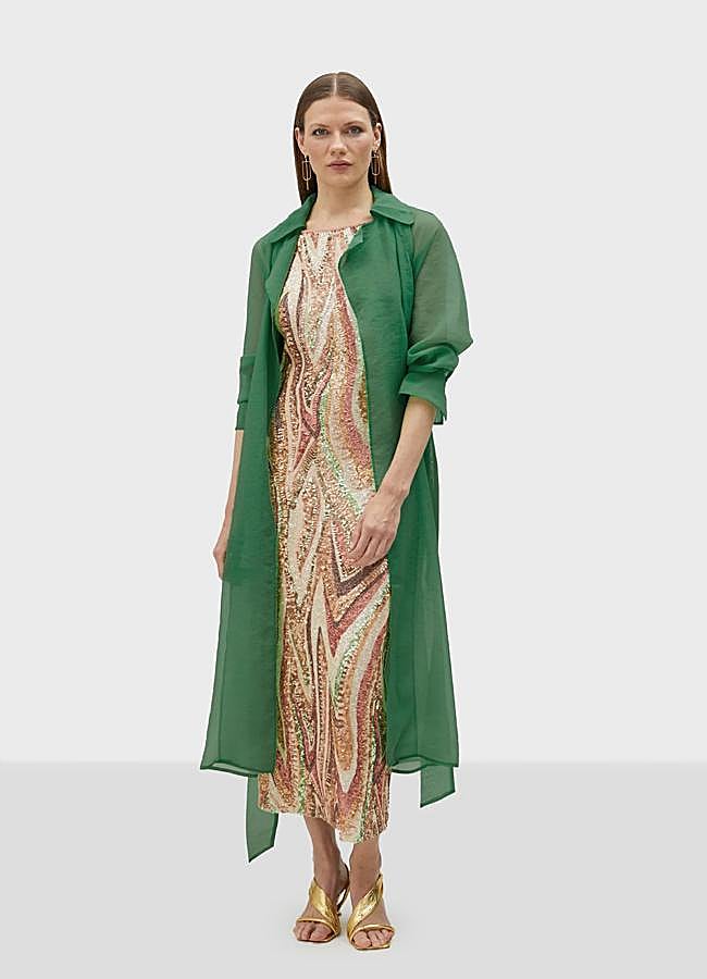 Imagen - Gabardina verde de Lola Casademunt, 149 euros.
