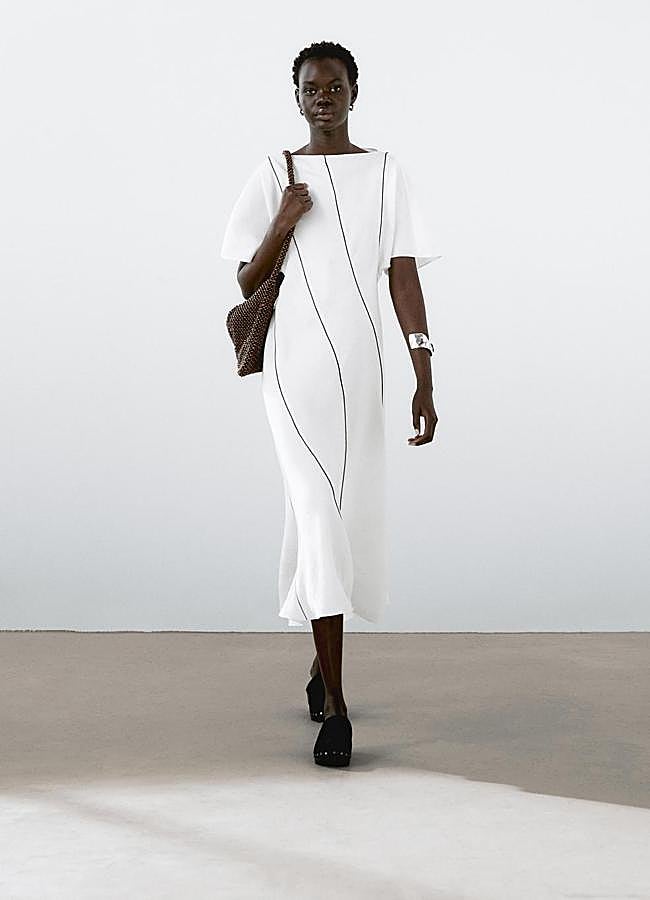 Imagen - Vestido blanco fluido, 99,95 euros.