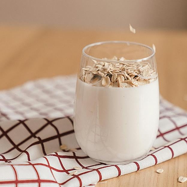 El batido de avena con canela es muy bueno para el organismo. 