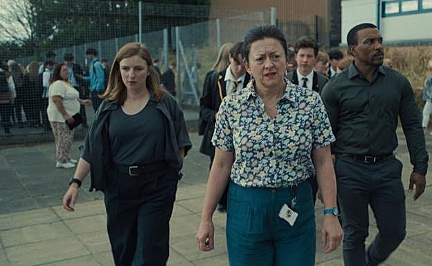 Escena de la serie Adolescencia. 