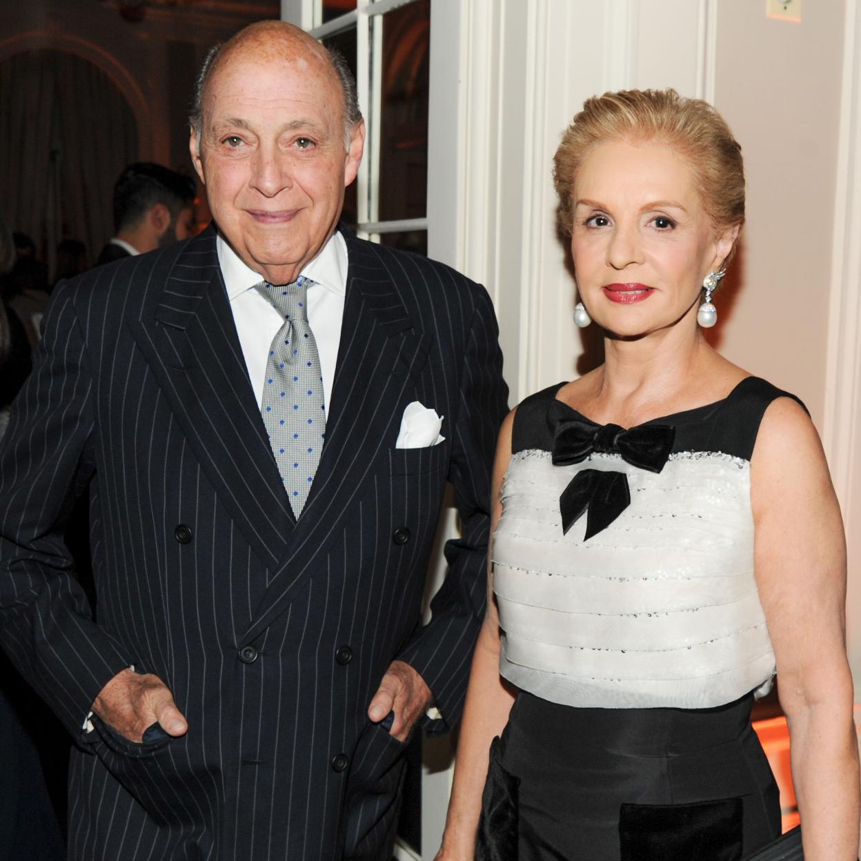 Reinaldo y Carolina Herrera fueron anfitriones de los hermanos Medina en Nueva York en los años noventa. 