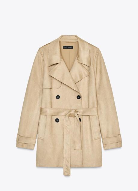 Imagen - Chaqueta efecto ante de Zara (35,99 euros)