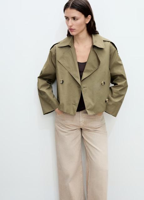 Imagen - Trench con doble botonadura de Mango (49,95 euros)