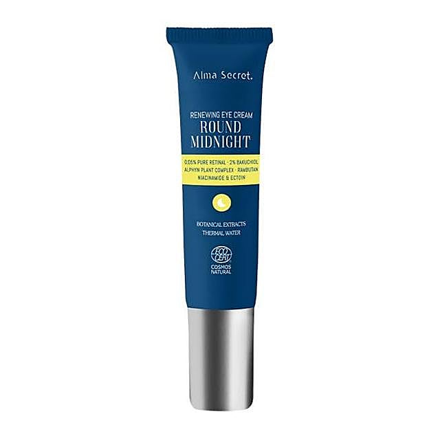 Round Midnight Renewing Eye Cream de Alma Secret. Precio: 19,99 euros