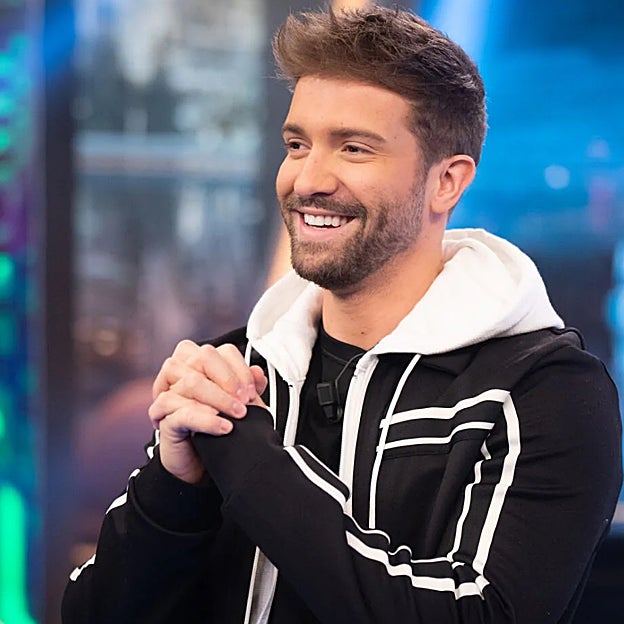Pablo Alborán en una visita a El Hormiguero. 