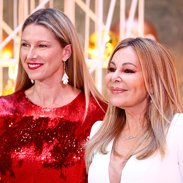 Anne Igartiburu y Ana Obregón, dos figuras emblemáticas de la televisión española. 