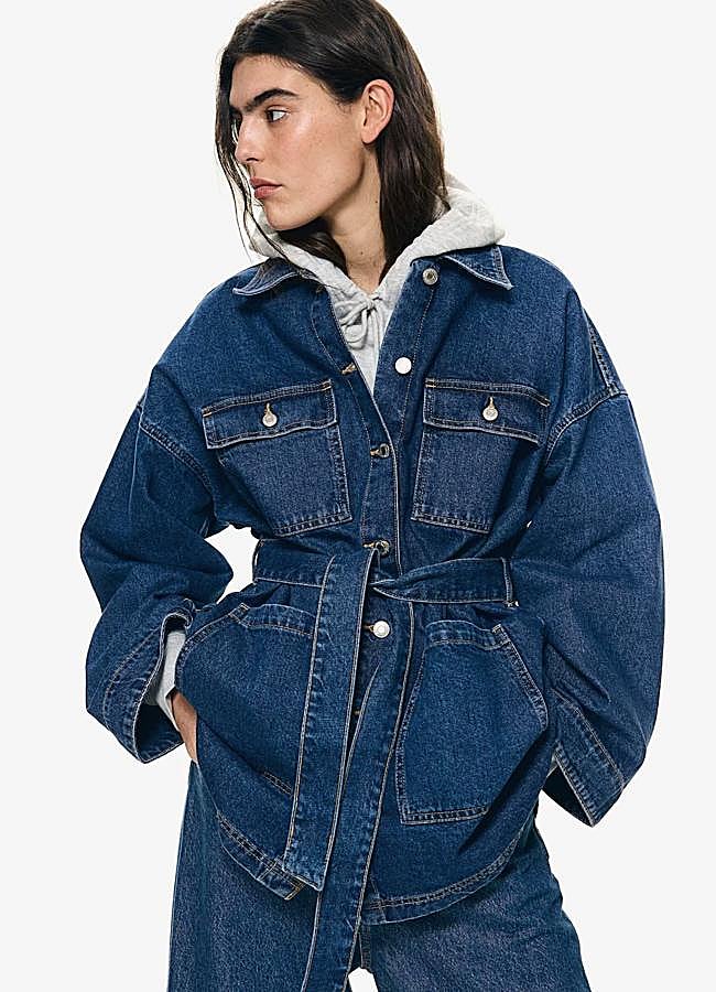 Imagen - Chaqueta vaquera con cinturón