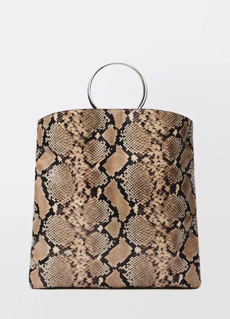 Imagen - Bolso con estampado animal de Mango (179 euros)