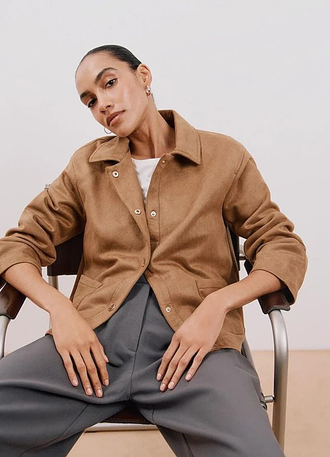 Imagen - Chaqueta efecto ante