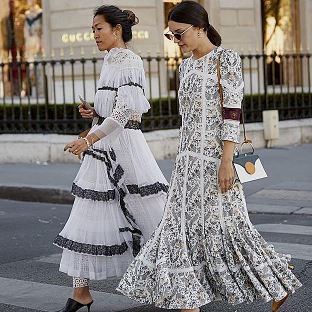 Vestidos amplios comodísimos y muy estilosos para llevar en primavera