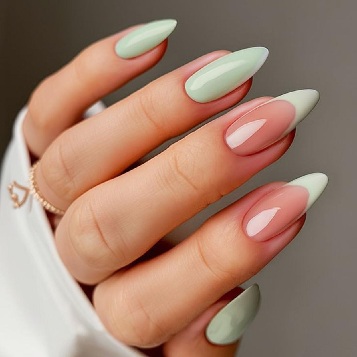 Manicura francesa tendencia para primavera