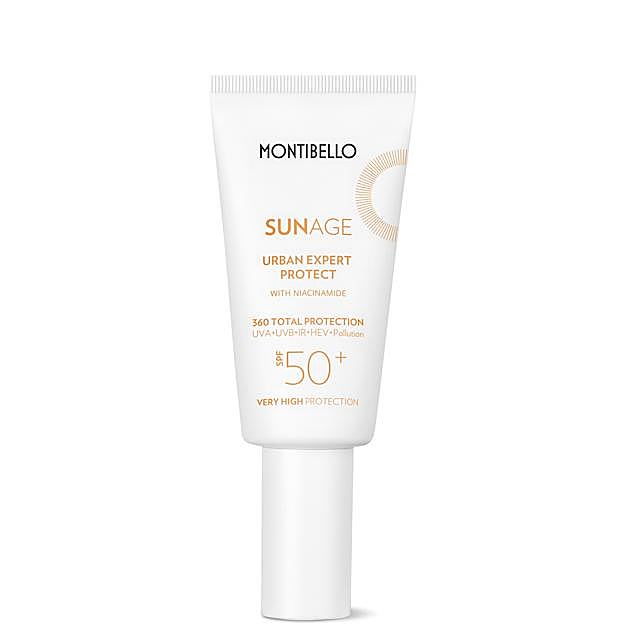 Sunage Urban Expert Protect SPF50+ de Montibello.