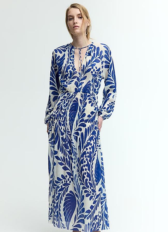 Imagen - Vestido estampado largo