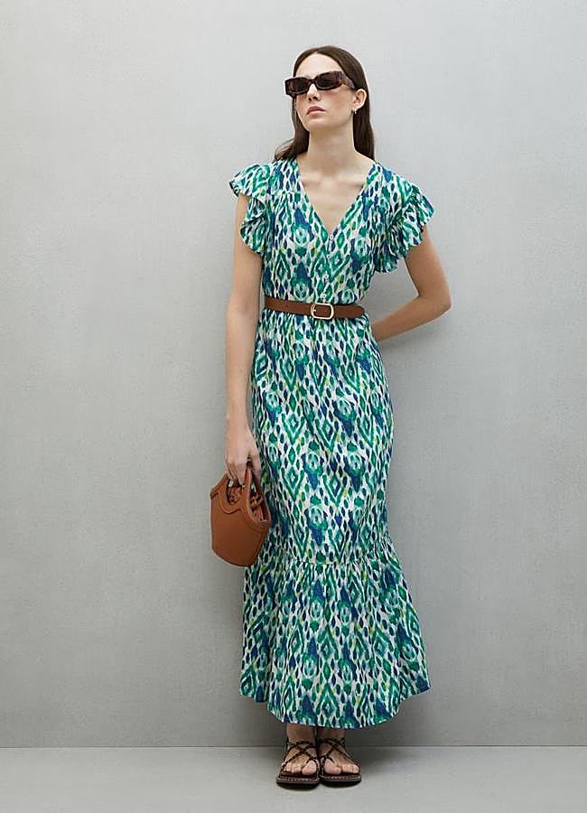 Imagen - Vestido estampado ikat