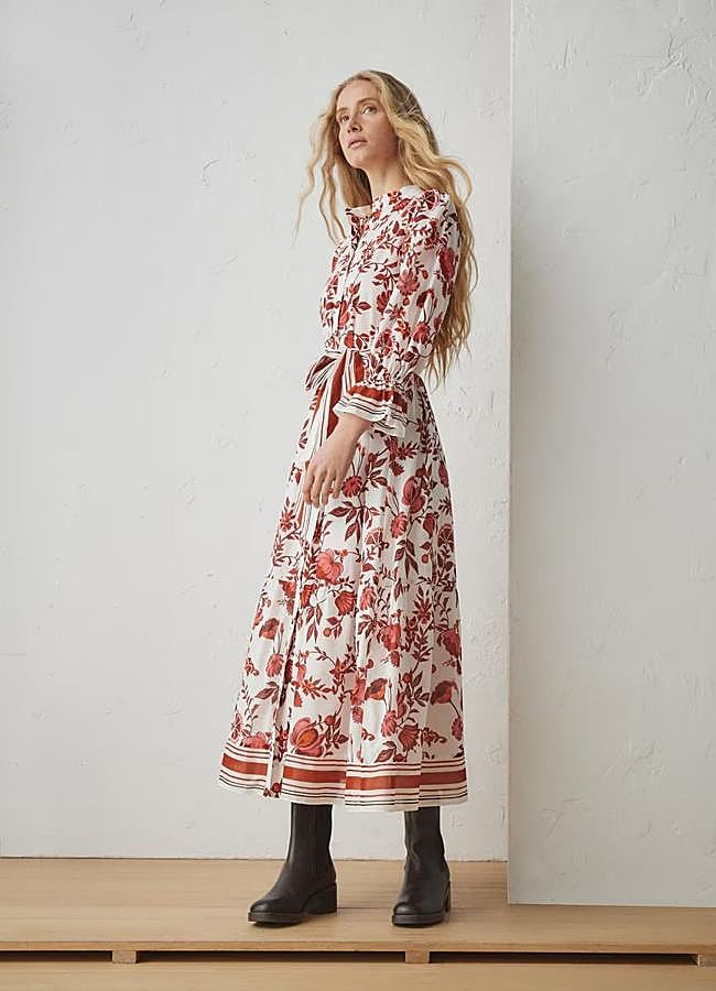 Imagen - Vestido estampado de flores camisero