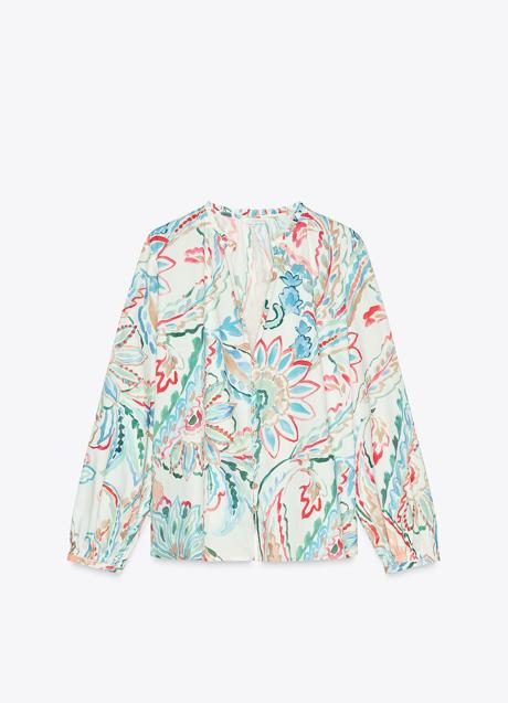 Imagen - Camisa estampada de Zara (27,99 euros)