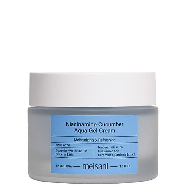 Niacinamide Cucumber Aqua Gel Cream de Meisani.