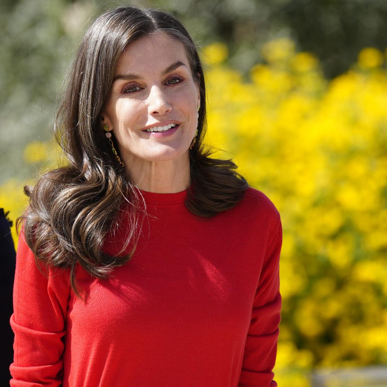 La reina Letizia en su visita a Granada