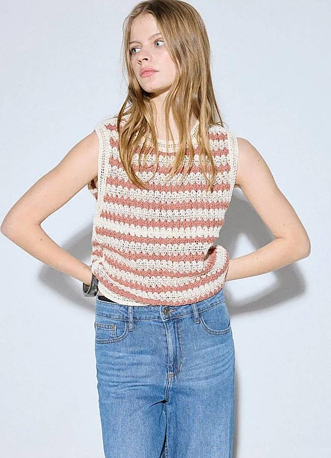 Imagen - Top rayas crochet de Slow Love (29,99€)