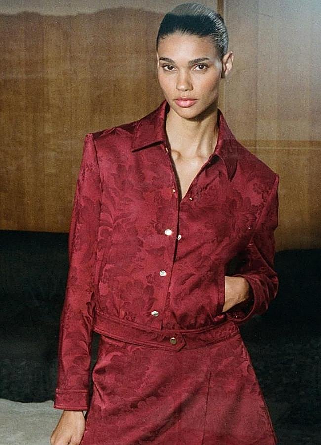 Imagen - Chaqueta jacquard con estampado