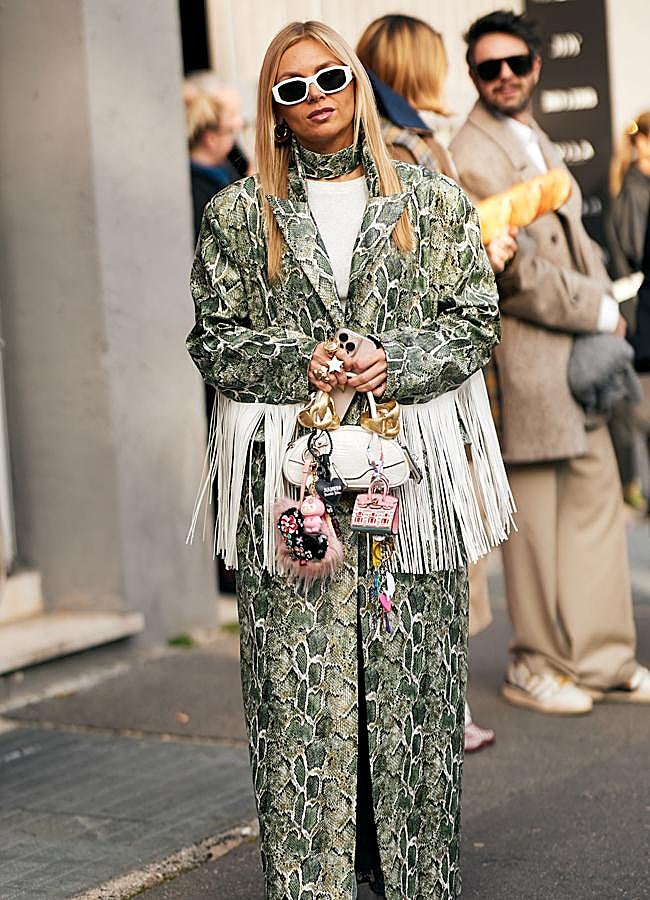 Imagen - Mujer con look con flecos/LAUNCHMETRICS SPOTLIGHT