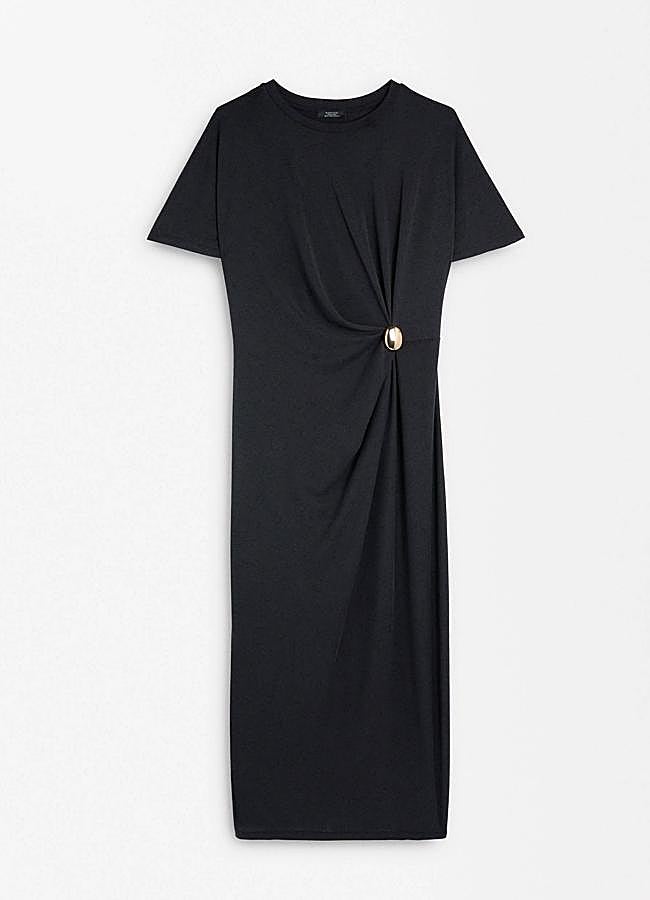 Imagen - Vestido largo con detalle metalizado de Parfois (32,99€)