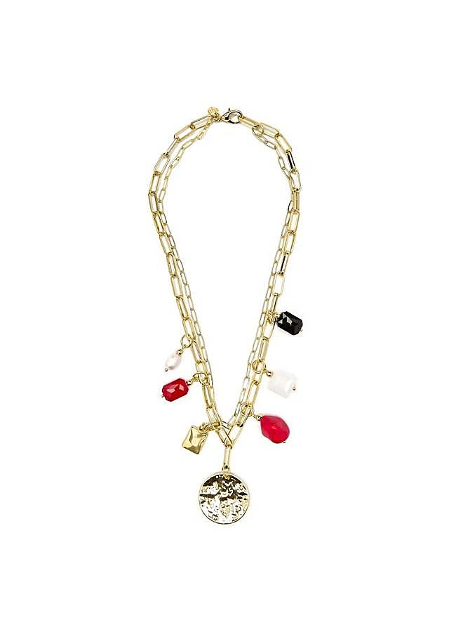 Imagen - Collar multi cadena con charms boho