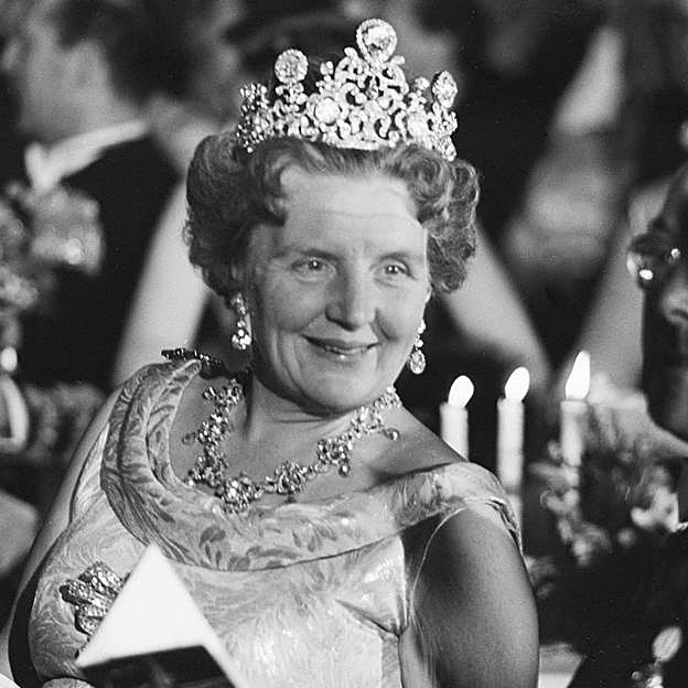 La reina Juliana de Holanda en 1962.