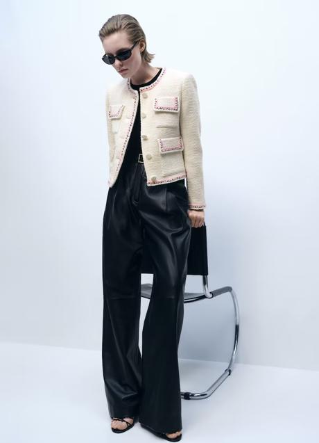 Imagen - Chaqueta de tweed de Mango (79,99 euros)