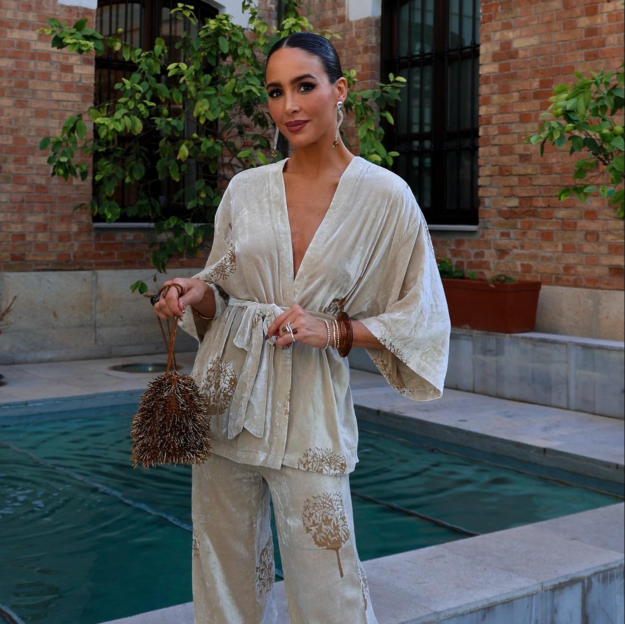 Rocío Osorno con un conjunto de Parfois.