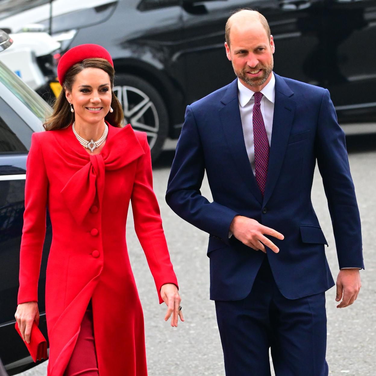 El príncipe Guillermo y Kate Middleton en una imagen reciente. 