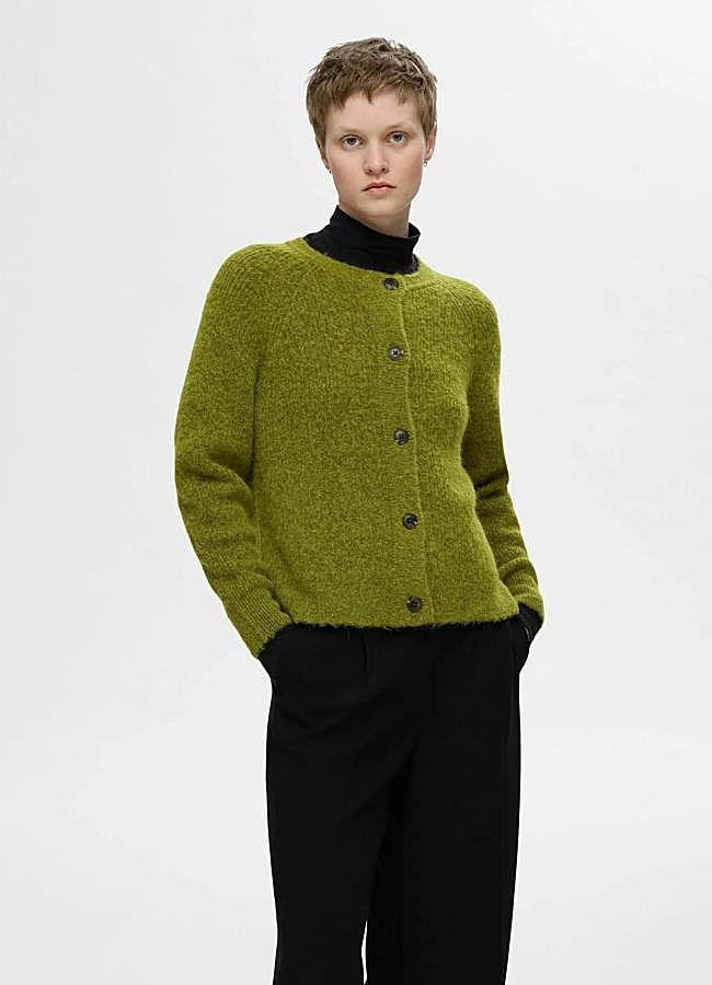 Imagen - Cárdigan verde de Selected Femme, 69,99 euros.
