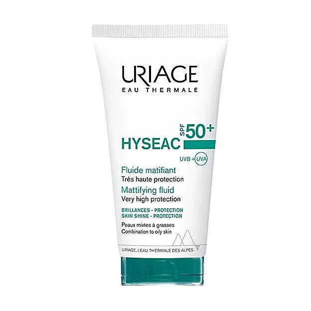 Hyseac Fluide Matifiant de Uriage. Precio: 19,50 euros
