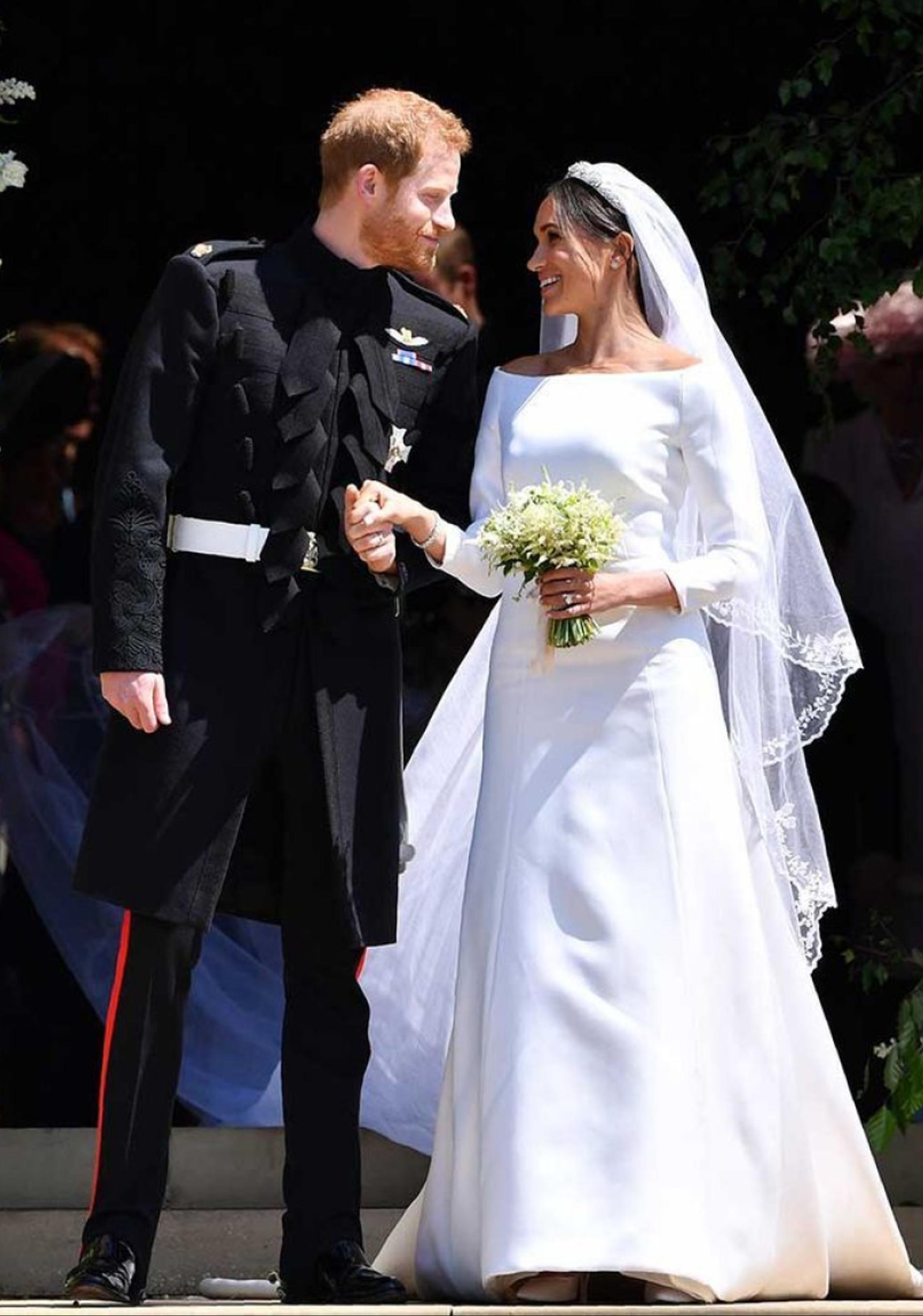 La diseñadora Clare Wiaght Keller diseñó el vestido de novia de Meghan Markle.