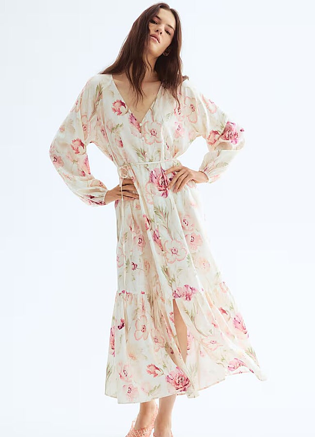 Imagen - Vestido de flores de H&M.