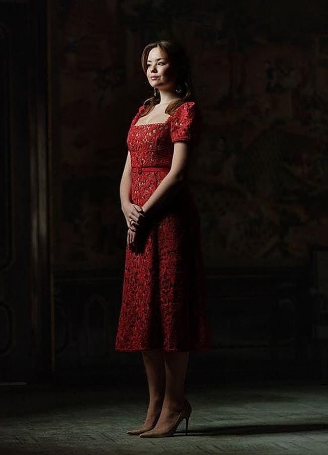 Imagen - Ariane de Holanda ha llevado un vestido rojo. / RVD - Frank Ruiter