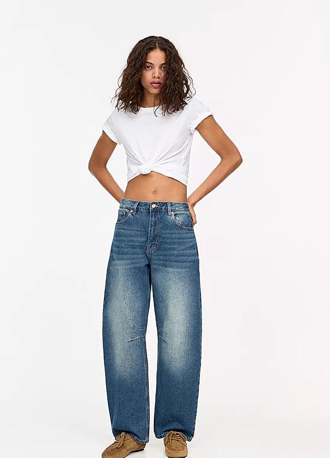 Imagen - Vaqueros barrel de Pull & Bear.