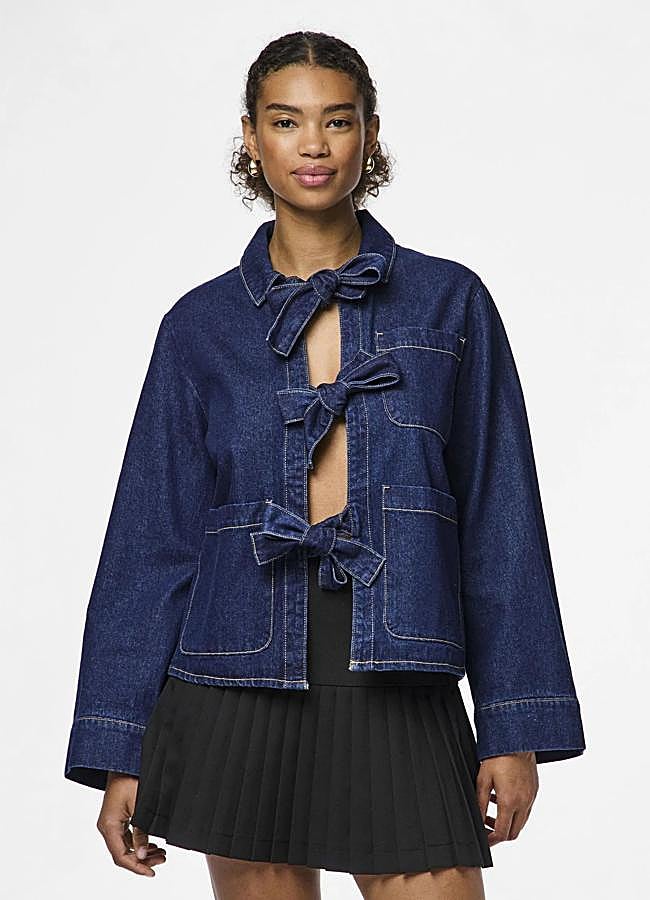 Imagen - Chaqueta denim con lazos