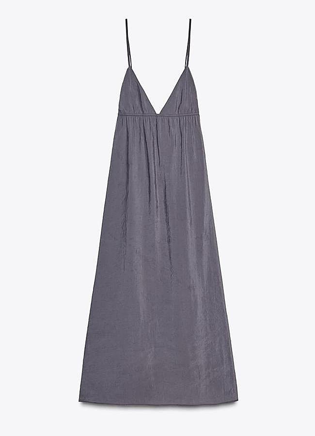 Imagen - Vestido midi fluido tiantes (29,95€)