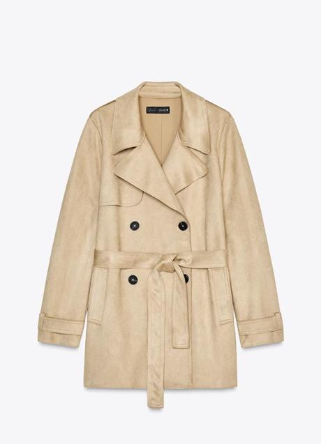 Imagen - Trench corto de Zara (35,99 euros)